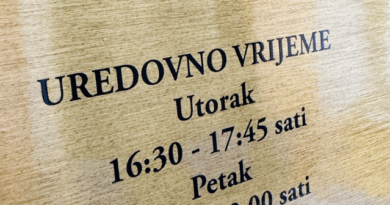Ljetni raspored svetih misa i uredovno vrijeme župnog ureda