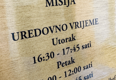 Ljetni raspored svetih misa i uredovno vrijeme župnog ureda
