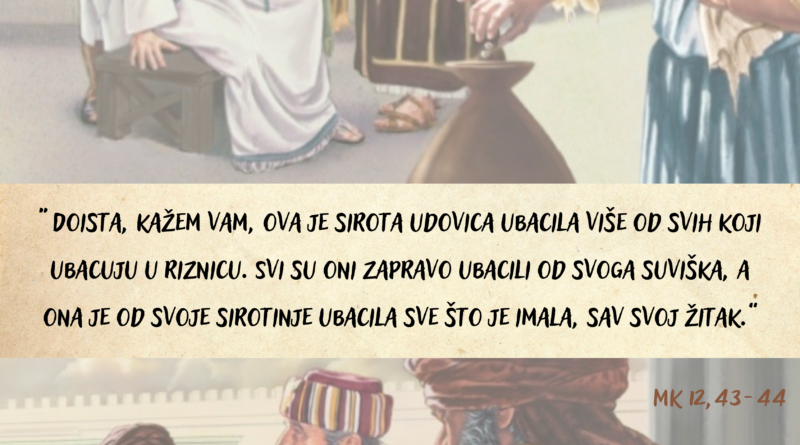 Župni oglasi: trideset i druga nedjelja kroz godinu