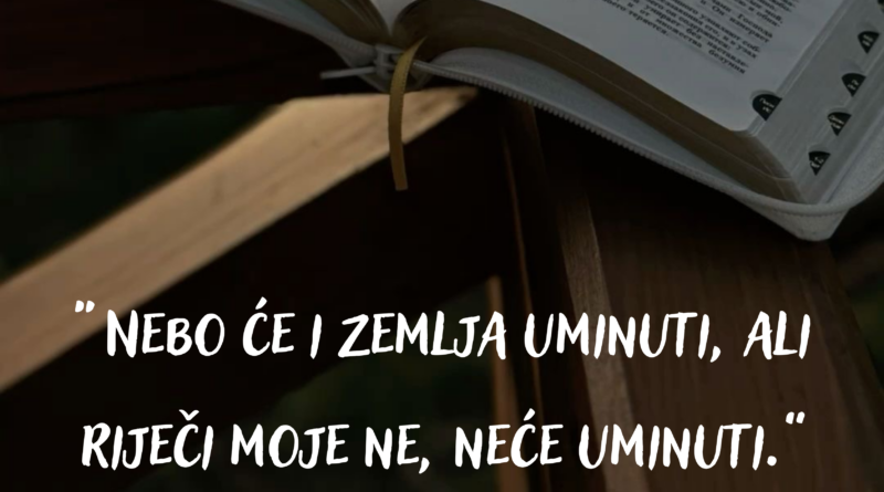 Župni oglasi: trideset i treća nedjelja kroz godinu