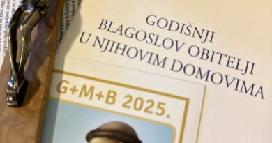 Raspored blagoslova obitelji i domova 2024./2025.