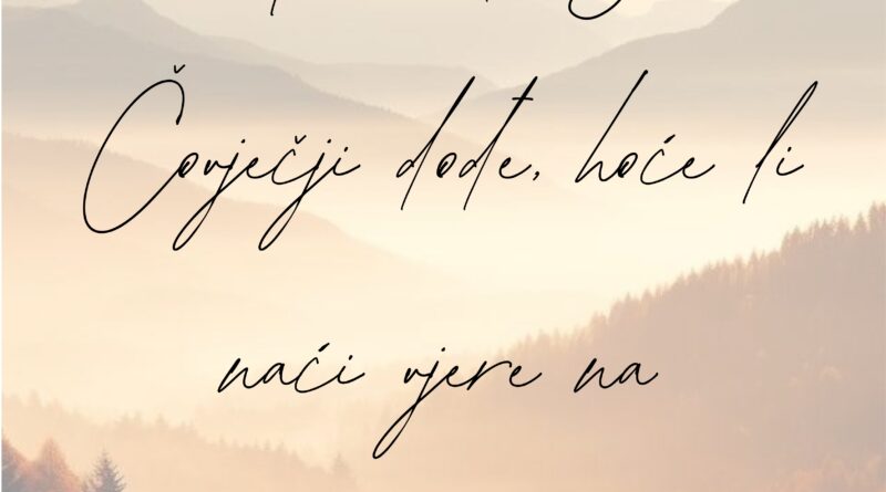 Župni oglasi: 29. nedjelja kroz godinu